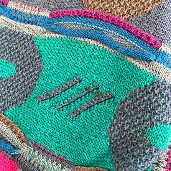 Vintage Wool Sweater Lot Bundle (3) - COOGI, Nils, Obermeyer Sport - Picture 7 of 16